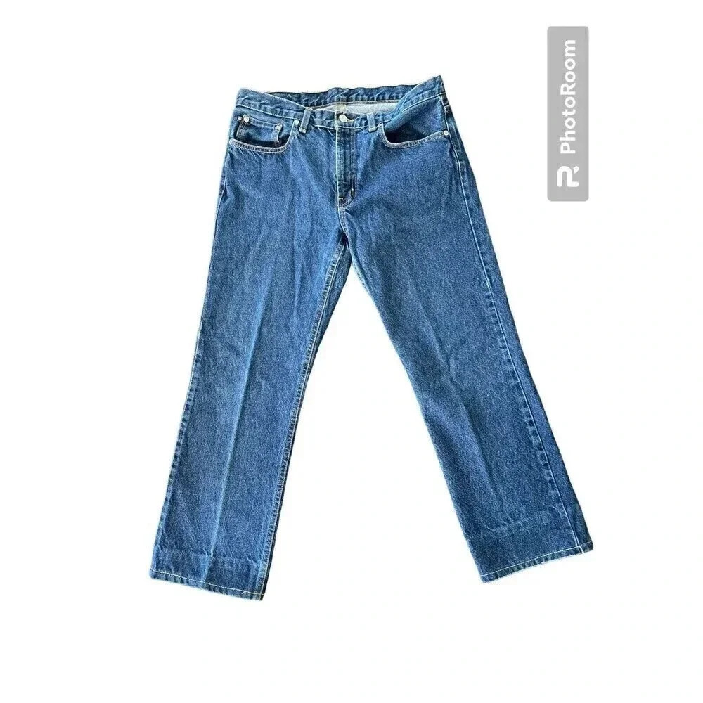 Polo Ralph Lauren womans weekender Jeans size 10X31 Dark wash straight leg